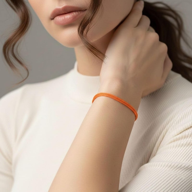 Luck Strings Adjustable Wax Nylon Cord Bracelet for Men Women Adult - Vegan Leather String | Unisex Waterproof Nautical & Surfer Style Friendship Gift, Minimalist - Image 4